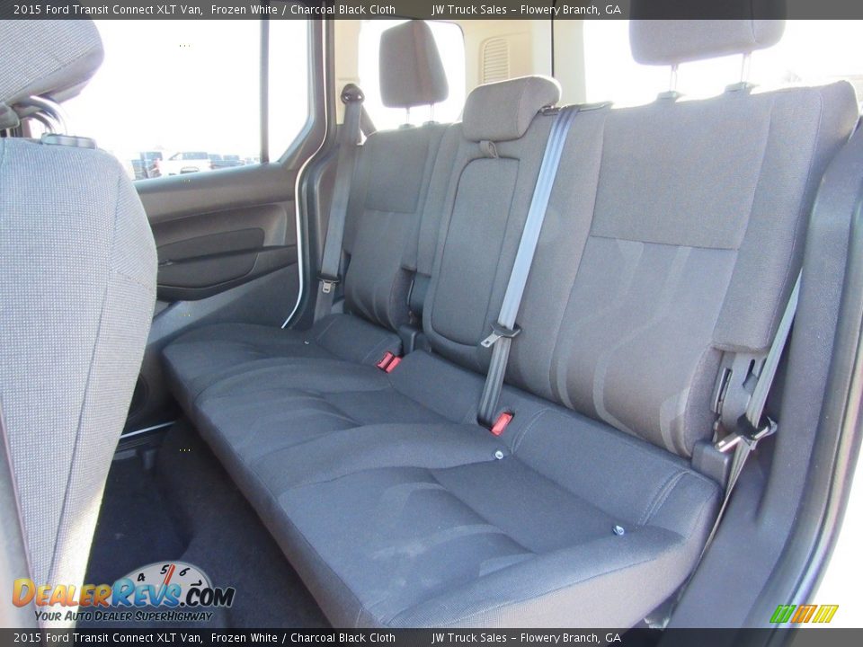 Rear Seat of 2015 Ford Transit Connect XLT Van Photo #28
