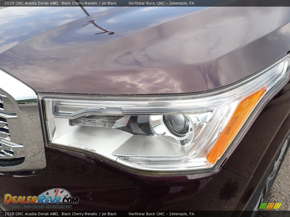 2018 GMC Acadia Denali AWD Black Cherry Metallic / Jet Black Photo #4