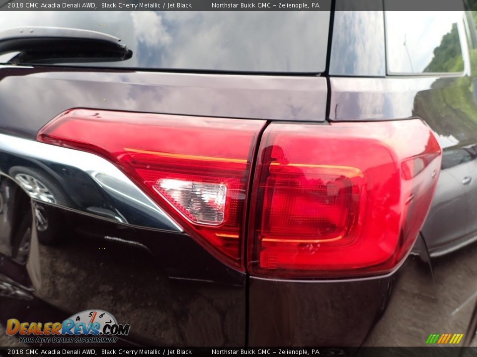 2018 GMC Acadia Denali AWD Black Cherry Metallic / Jet Black Photo #6