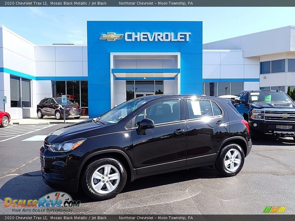 2020 Chevrolet Trax LS Mosaic Black Metallic / Jet Black Photo #1