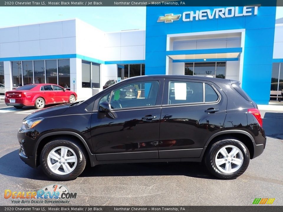 2020 Chevrolet Trax LS Mosaic Black Metallic / Jet Black Photo #3