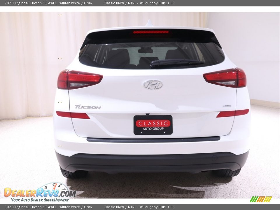 2020 Hyundai Tucson SE AWD Winter White / Gray Photo #16