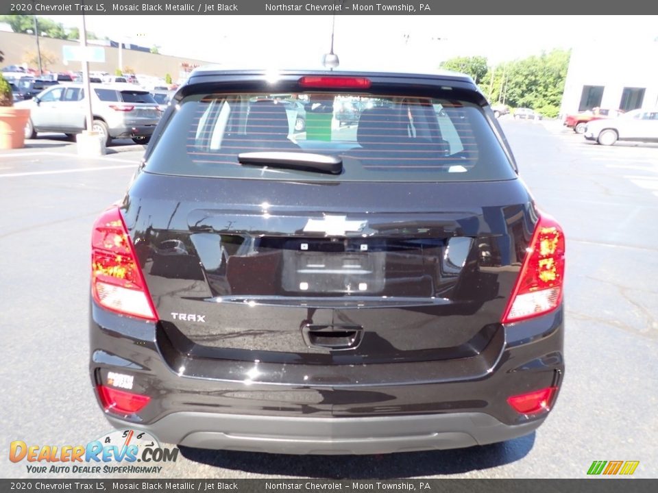 2020 Chevrolet Trax LS Mosaic Black Metallic / Jet Black Photo #6