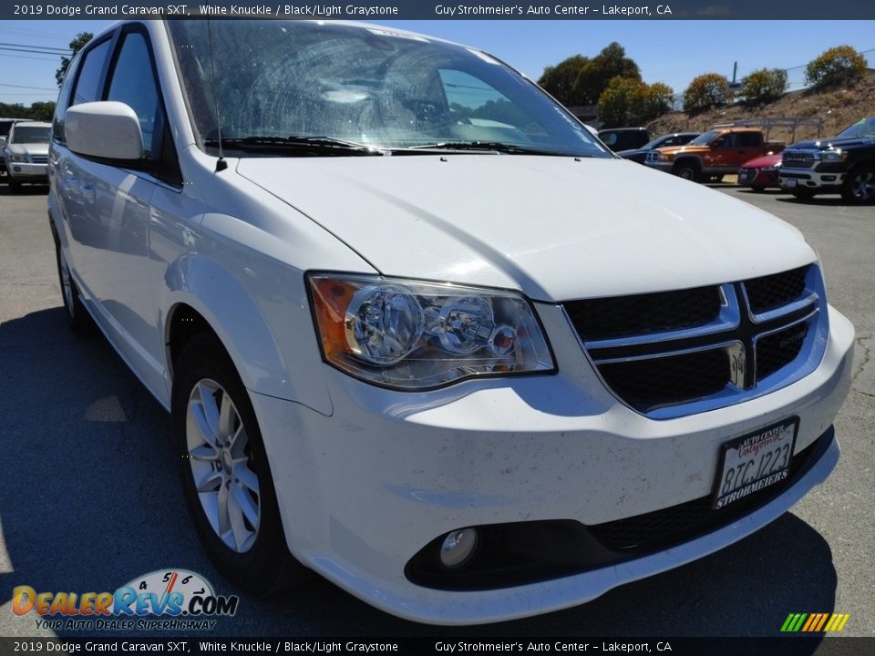 2019 Dodge Grand Caravan SXT White Knuckle / Black/Light Graystone Photo #1