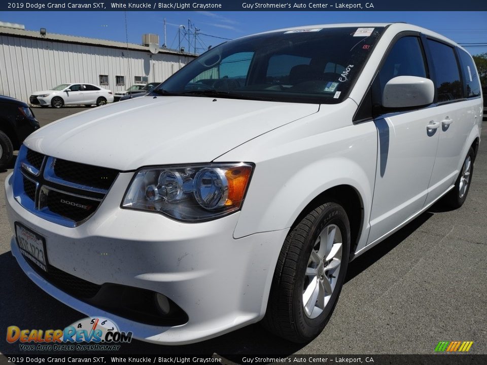 2019 Dodge Grand Caravan SXT White Knuckle / Black/Light Graystone Photo #3