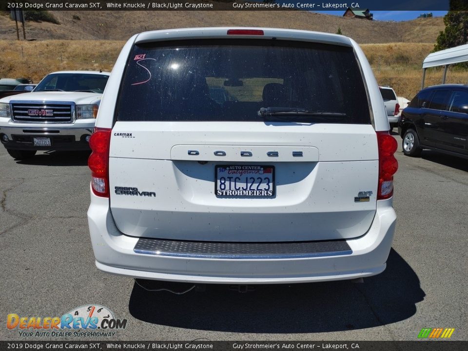 2019 Dodge Grand Caravan SXT White Knuckle / Black/Light Graystone Photo #5