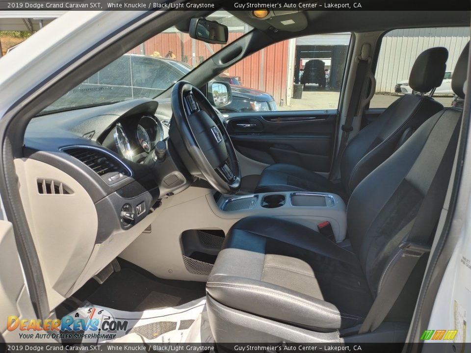 2019 Dodge Grand Caravan SXT White Knuckle / Black/Light Graystone Photo #10