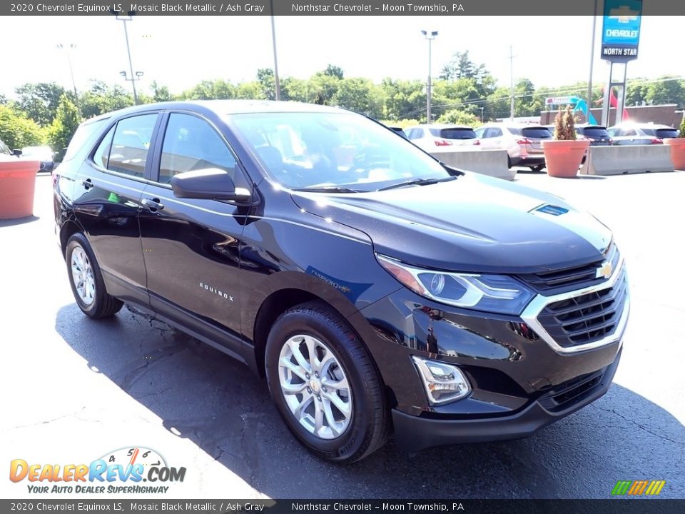 2020 Chevrolet Equinox LS Mosaic Black Metallic / Ash Gray Photo #11