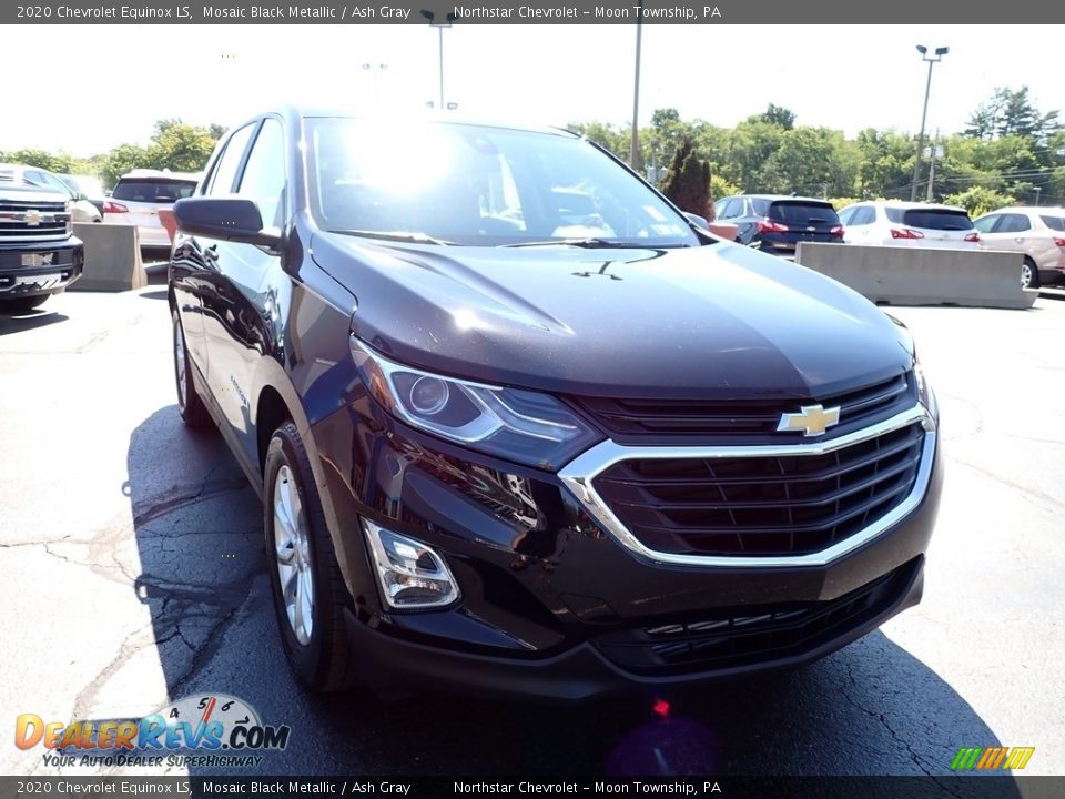 2020 Chevrolet Equinox LS Mosaic Black Metallic / Ash Gray Photo #12