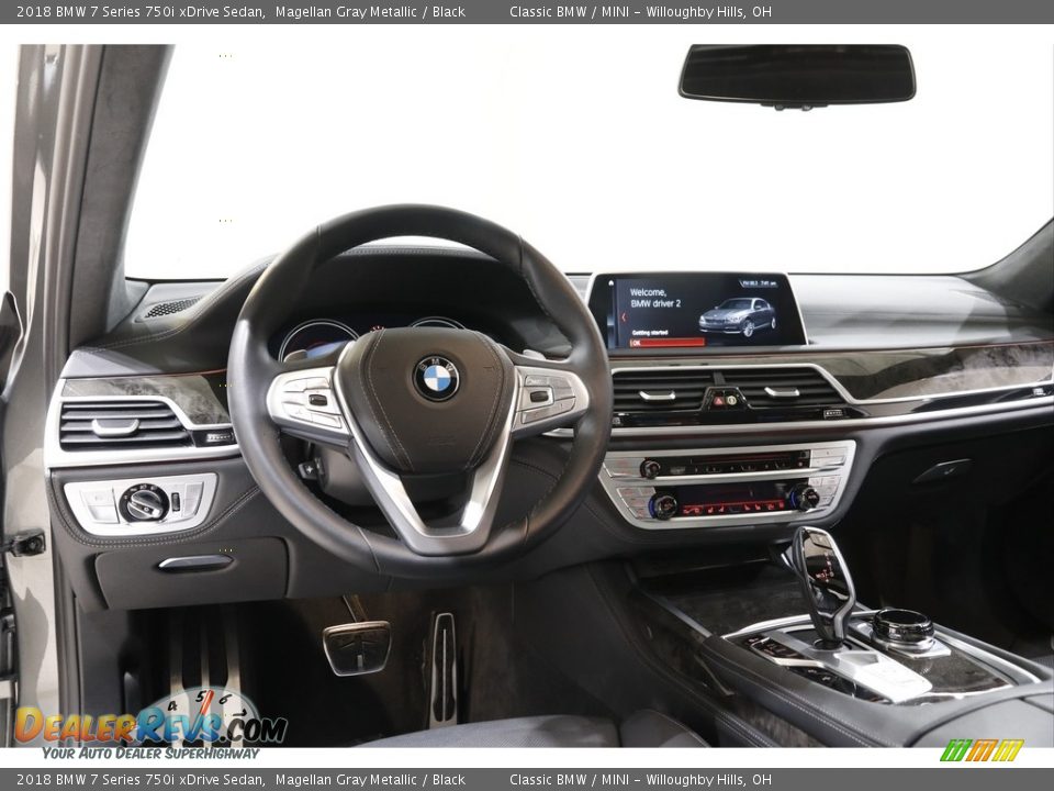 Dashboard of 2018 BMW 7 Series 750i xDrive Sedan Photo #7