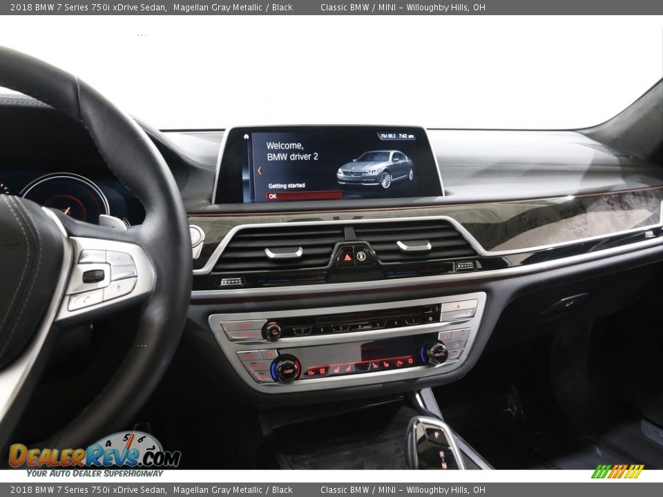 Controls of 2018 BMW 7 Series 750i xDrive Sedan Photo #10