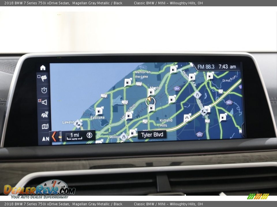 Navigation of 2018 BMW 7 Series 750i xDrive Sedan Photo #13