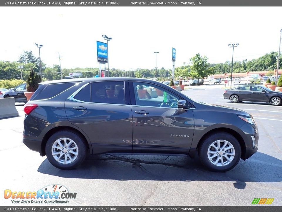 2019 Chevrolet Equinox LT AWD Nightfall Gray Metallic / Jet Black Photo #10