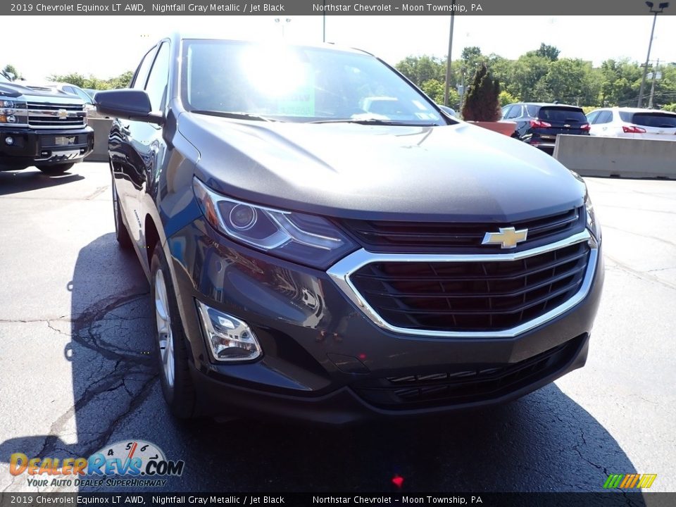 2019 Chevrolet Equinox LT AWD Nightfall Gray Metallic / Jet Black Photo #12