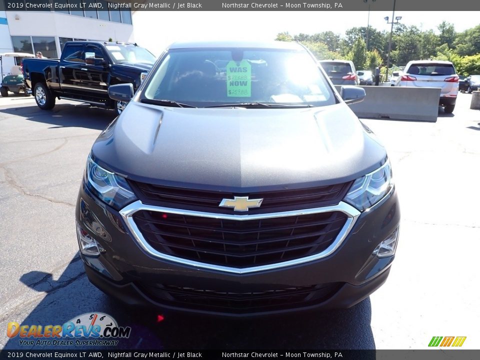 2019 Chevrolet Equinox LT AWD Nightfall Gray Metallic / Jet Black Photo #13