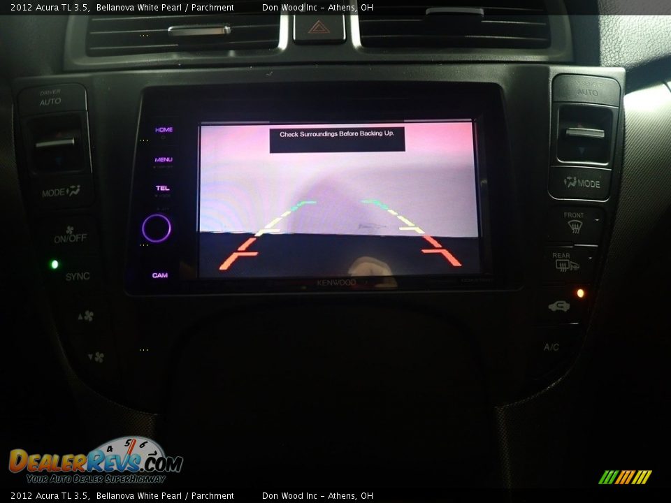 2012 Acura TL 3.5 Bellanova White Pearl / Parchment Photo #4