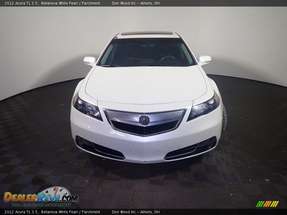 2012 Acura TL 3.5 Bellanova White Pearl / Parchment Photo #7