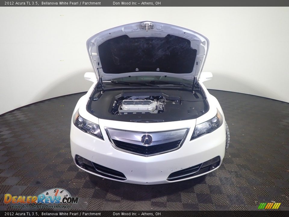 2012 Acura TL 3.5 Bellanova White Pearl / Parchment Photo #8