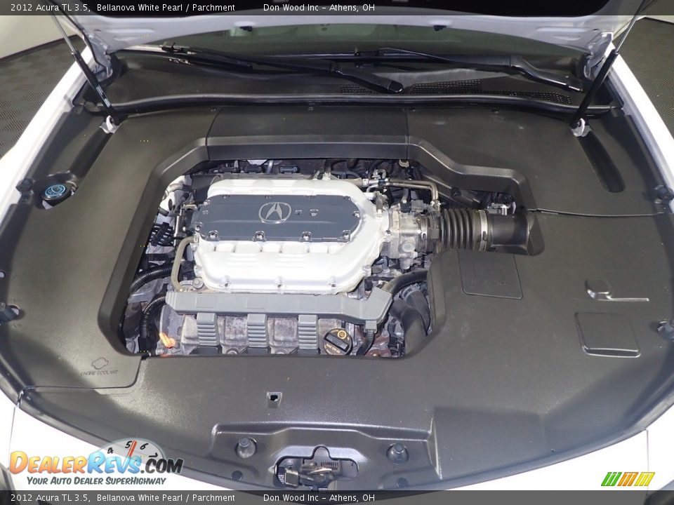 2012 Acura TL 3.5 Bellanova White Pearl / Parchment Photo #9