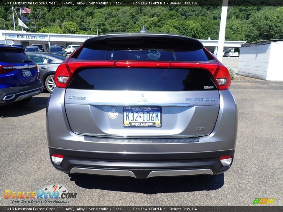 2018 Mitsubishi Eclipse Cross SE S-AWC Alloy Silver Metallic / Black Photo #8