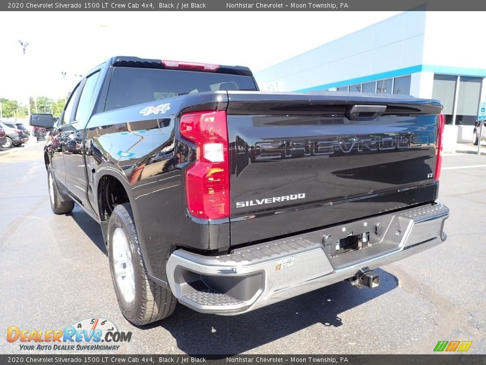 2020 Chevrolet Silverado 1500 LT Crew Cab 4x4 Black / Jet Black Photo #5