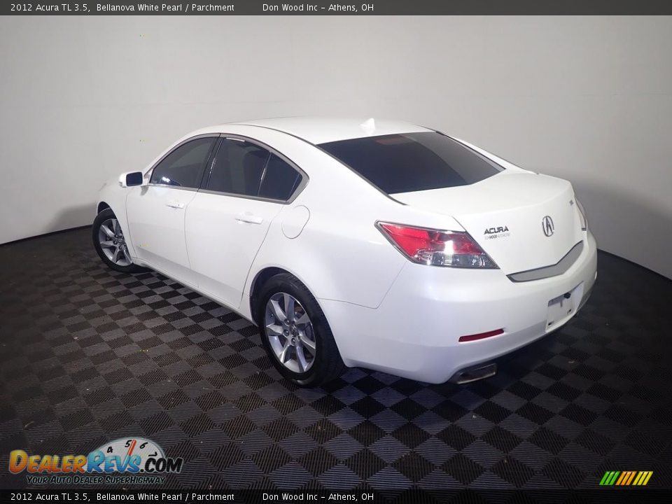 2012 Acura TL 3.5 Bellanova White Pearl / Parchment Photo #14