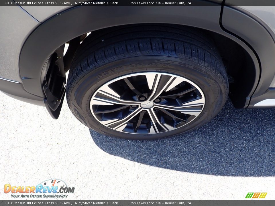 2018 Mitsubishi Eclipse Cross SE S-AWC Alloy Silver Metallic / Black Photo #10