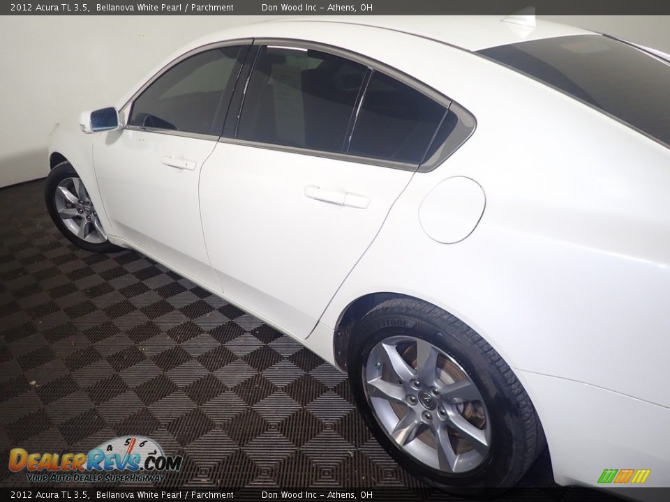 2012 Acura TL 3.5 Bellanova White Pearl / Parchment Photo #20