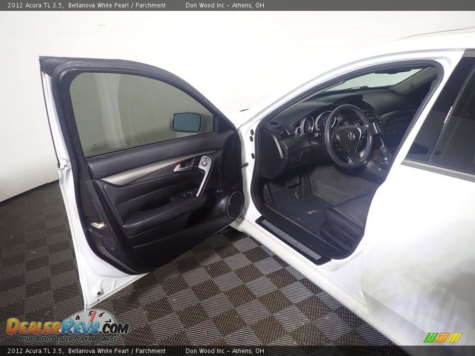 2012 Acura TL 3.5 Bellanova White Pearl / Parchment Photo #22