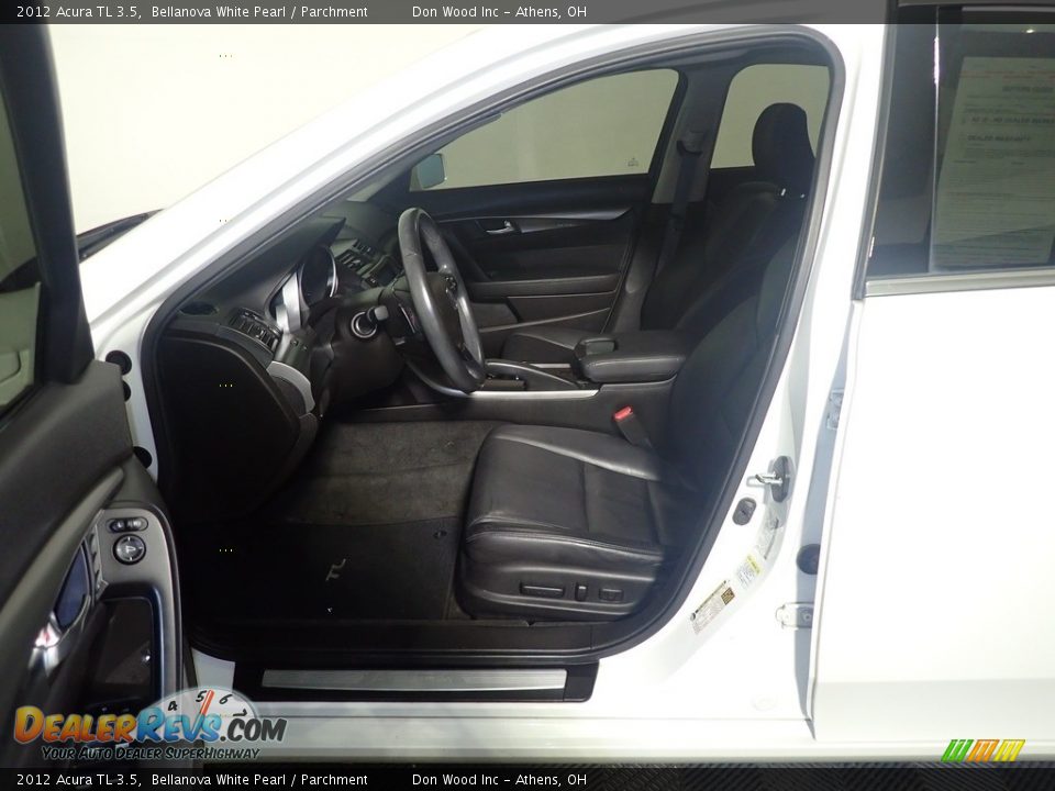 2012 Acura TL 3.5 Bellanova White Pearl / Parchment Photo #24