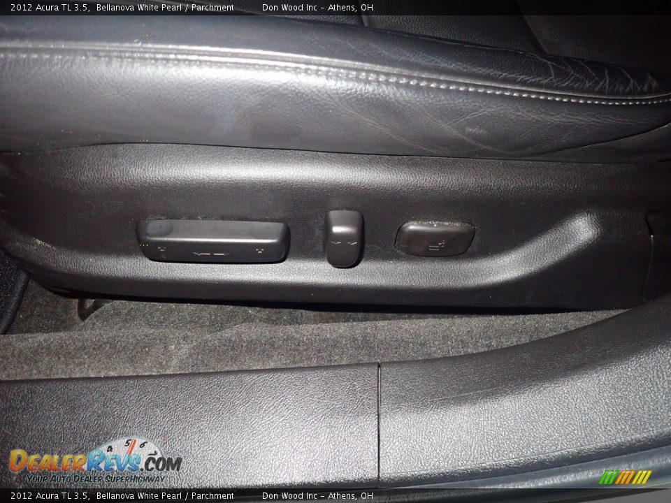 2012 Acura TL 3.5 Bellanova White Pearl / Parchment Photo #25