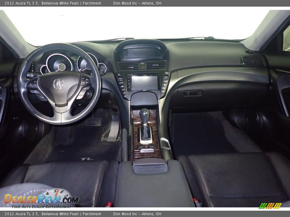 2012 Acura TL 3.5 Bellanova White Pearl / Parchment Photo #26
