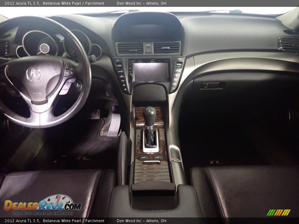 2012 Acura TL 3.5 Bellanova White Pearl / Parchment Photo #27