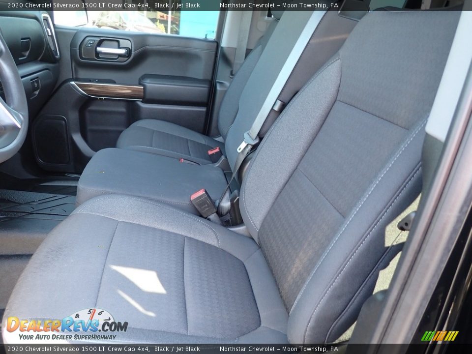 2020 Chevrolet Silverado 1500 LT Crew Cab 4x4 Black / Jet Black Photo #19