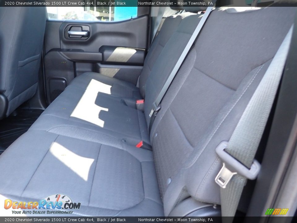 2020 Chevrolet Silverado 1500 LT Crew Cab 4x4 Black / Jet Black Photo #20
