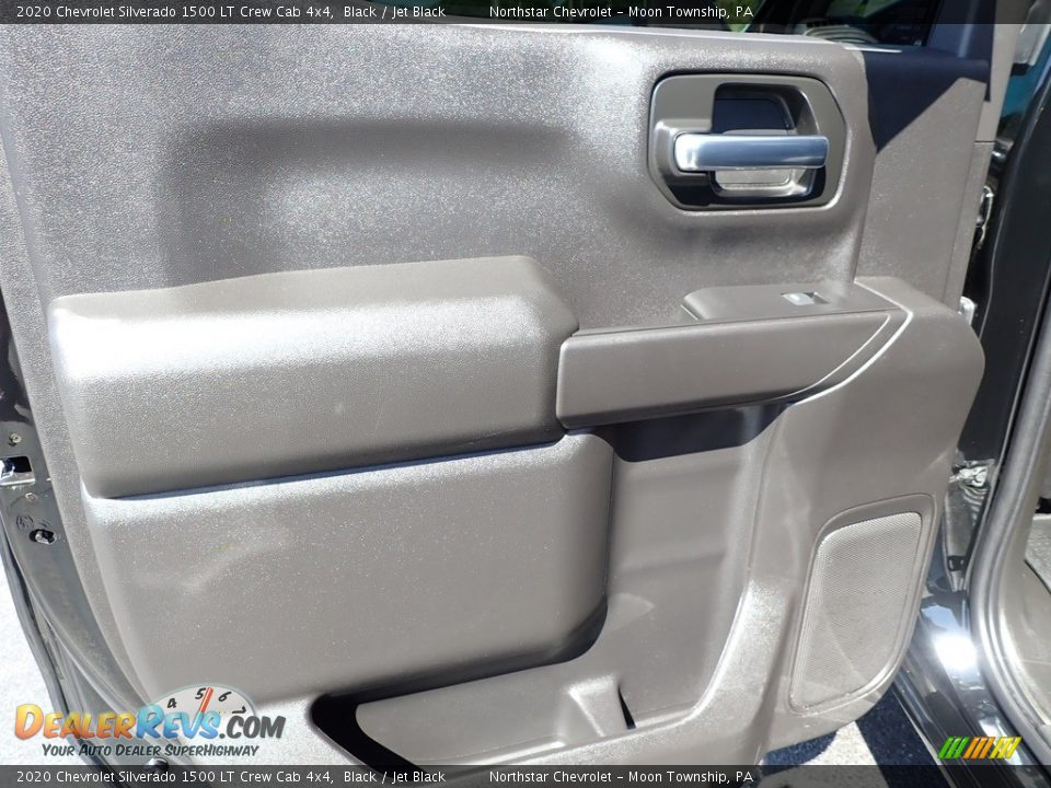 2020 Chevrolet Silverado 1500 LT Crew Cab 4x4 Black / Jet Black Photo #22