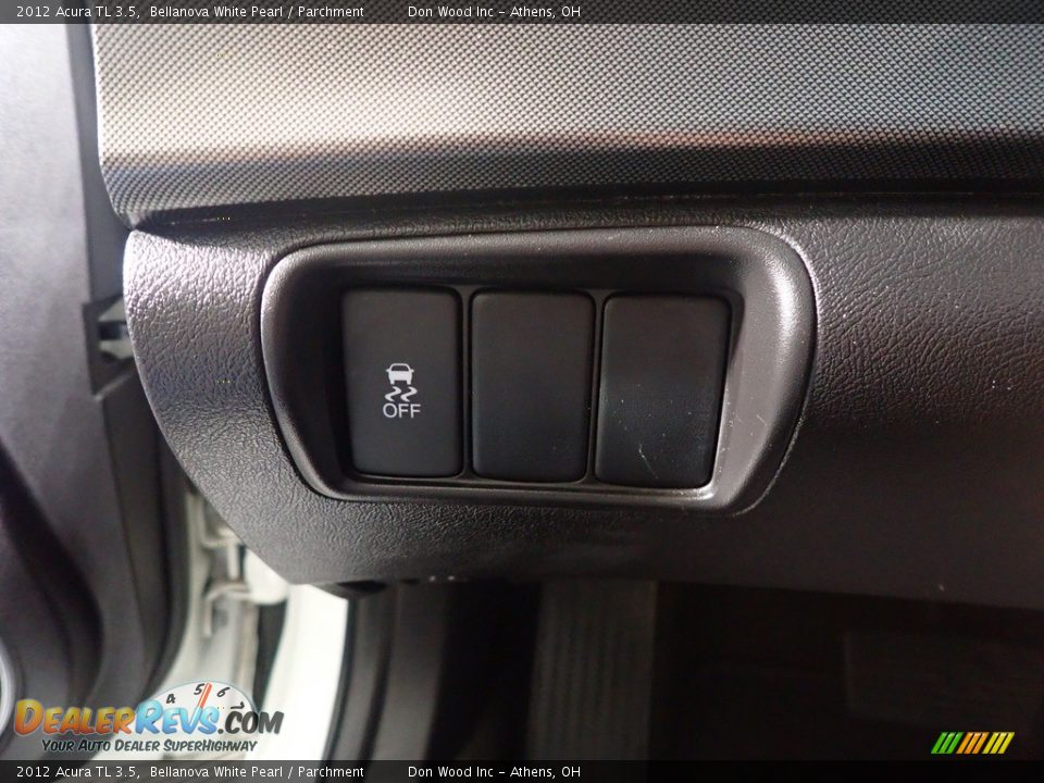 2012 Acura TL 3.5 Bellanova White Pearl / Parchment Photo #33