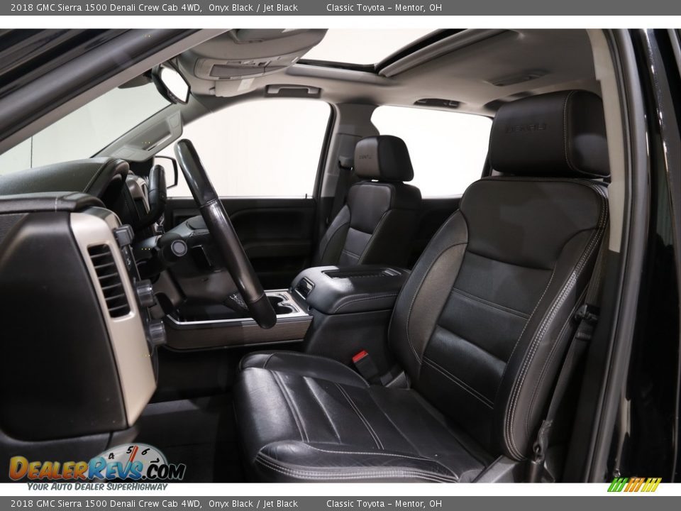 2018 GMC Sierra 1500 Denali Crew Cab 4WD Onyx Black / Jet Black Photo #5