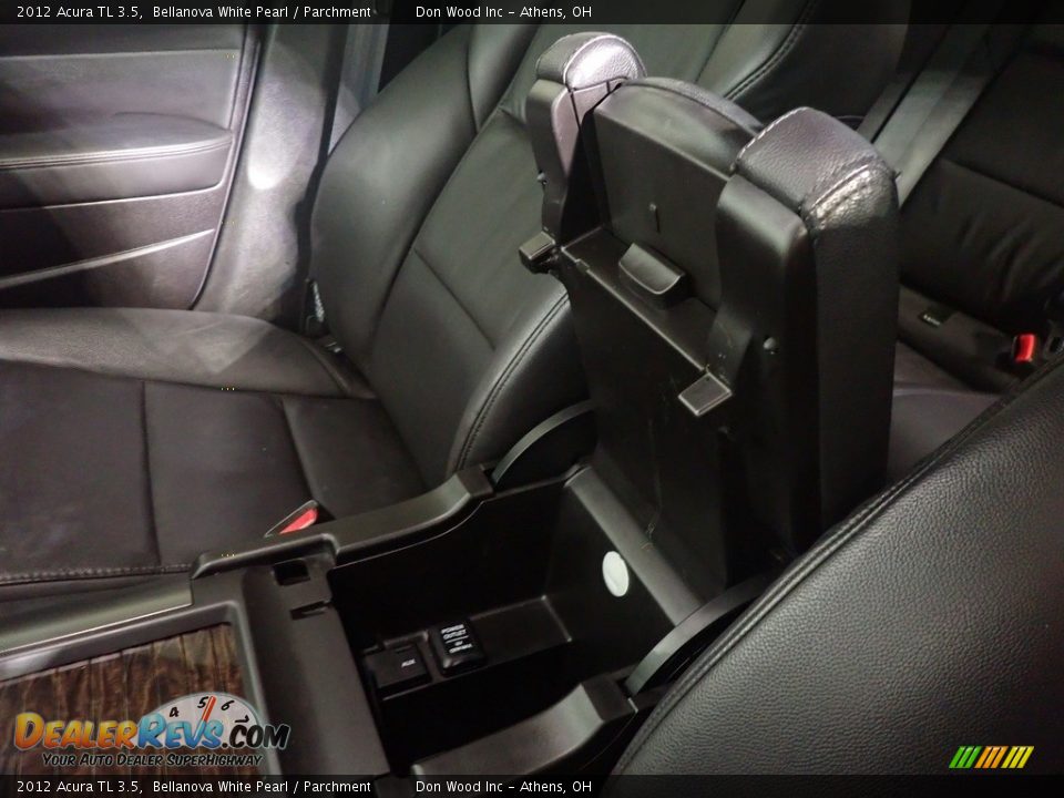 2012 Acura TL 3.5 Bellanova White Pearl / Parchment Photo #35