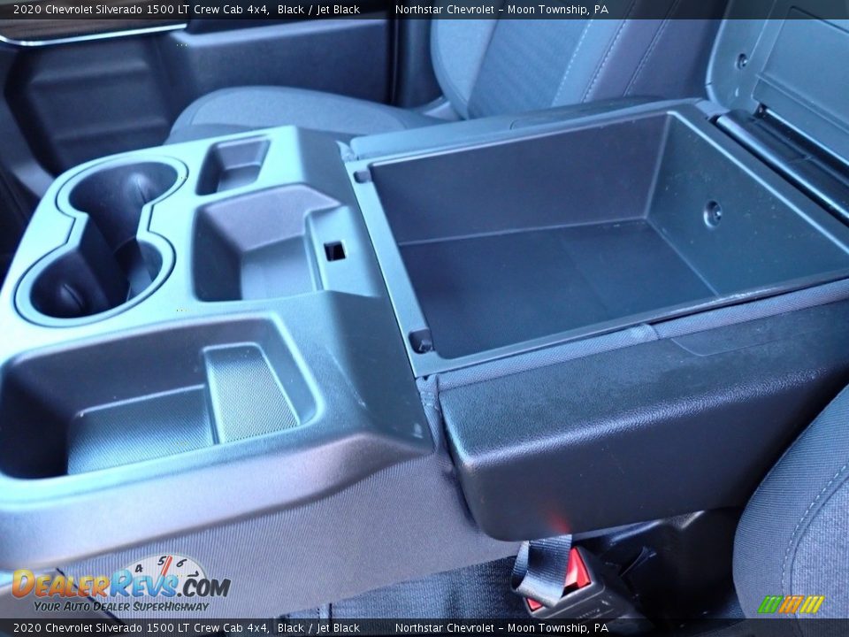 2020 Chevrolet Silverado 1500 LT Crew Cab 4x4 Black / Jet Black Photo #26