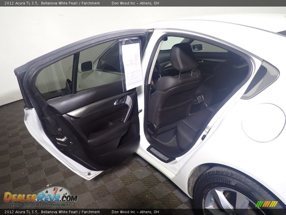 2012 Acura TL 3.5 Bellanova White Pearl / Parchment Photo #36