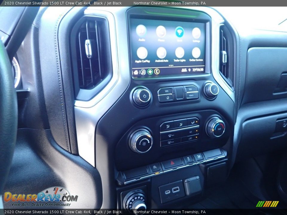 2020 Chevrolet Silverado 1500 LT Crew Cab 4x4 Black / Jet Black Photo #27