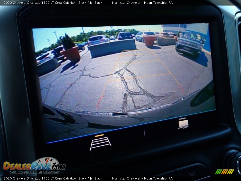 2020 Chevrolet Silverado 1500 LT Crew Cab 4x4 Black / Jet Black Photo #30