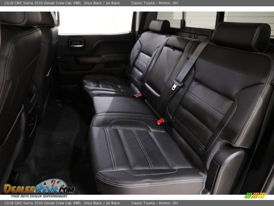 2018 GMC Sierra 1500 Denali Crew Cab 4WD Onyx Black / Jet Black Photo #20