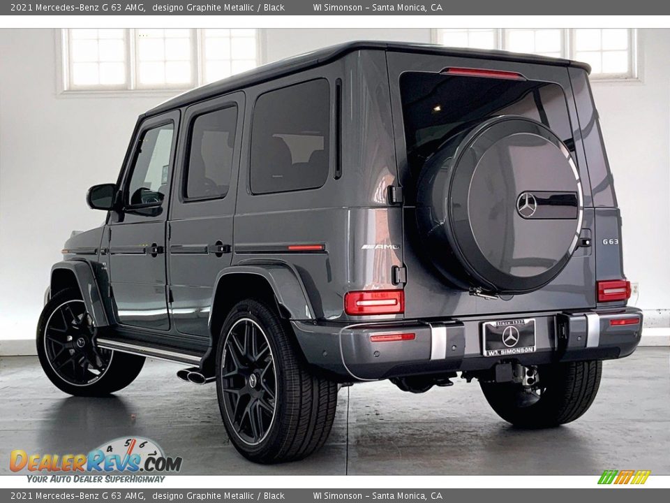 2021 Mercedes-Benz G 63 AMG designo Graphite Metallic / Black Photo #2