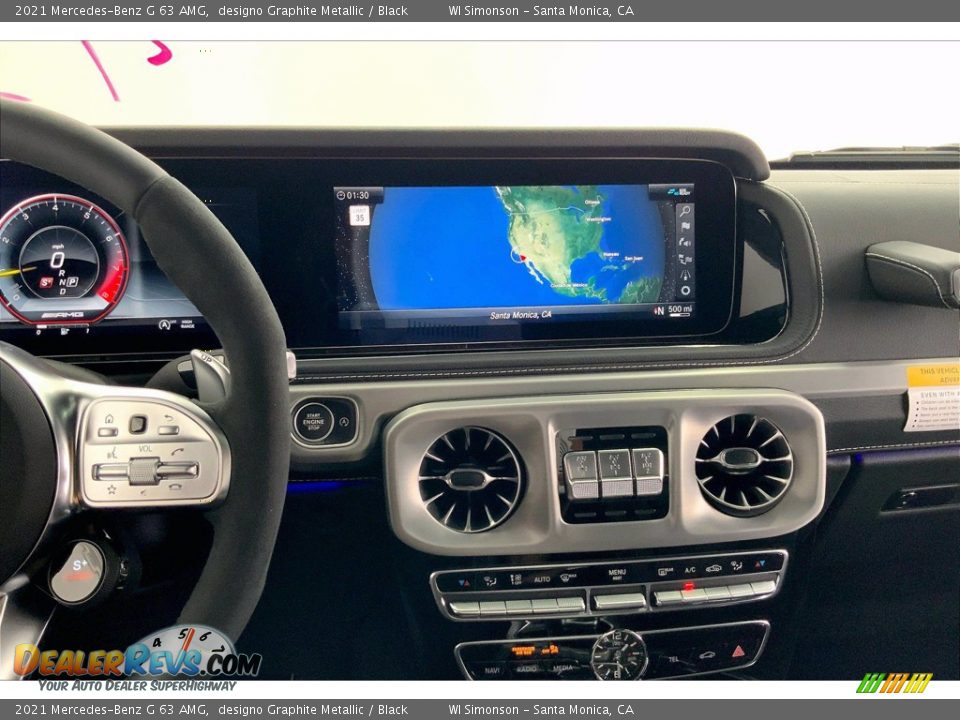 Navigation of 2021 Mercedes-Benz G 63 AMG Photo #7