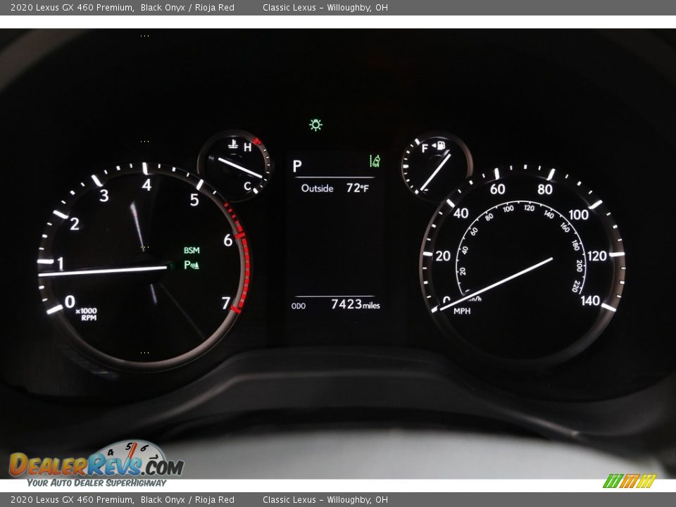 2020 Lexus GX 460 Premium Gauges Photo #8