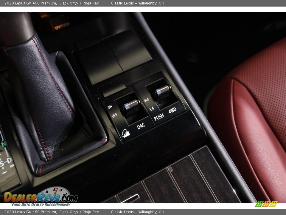 2020 Lexus GX 460 Premium Black Onyx / Rioja Red Photo #16
