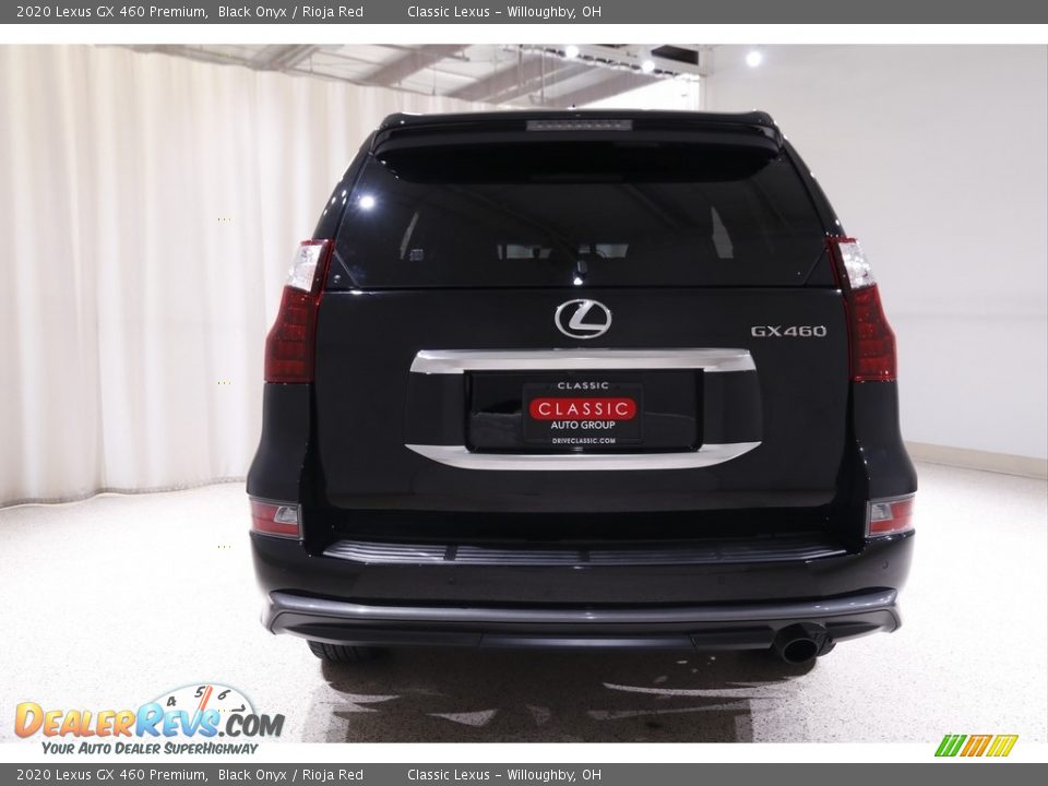 2020 Lexus GX 460 Premium Black Onyx / Rioja Red Photo #22