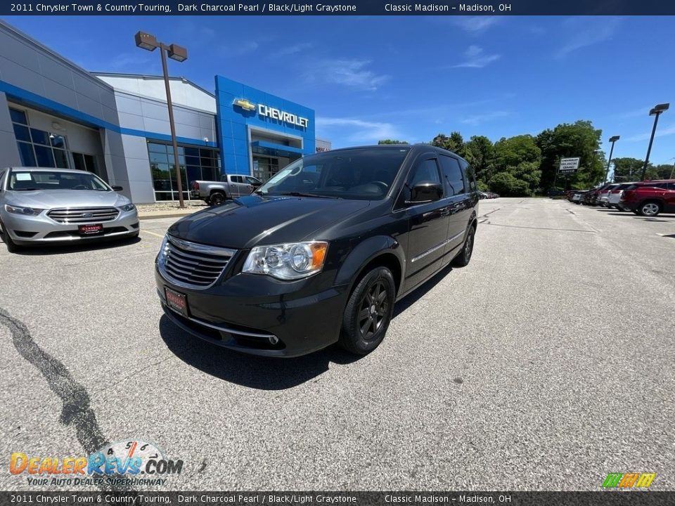 2011 Chrysler Town & Country Touring Dark Charcoal Pearl / Black/Light Graystone Photo #3